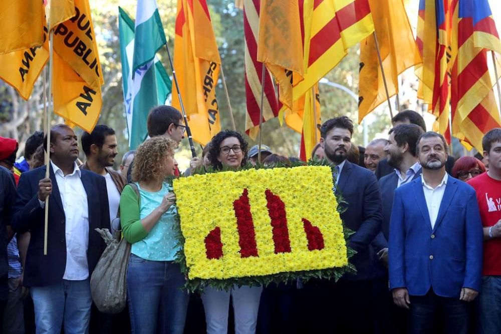 La Diada de l'11 de setembre a Catalunya