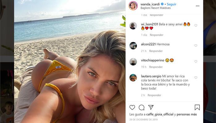 Wanda Nara, mujer de Icardi, desafía la censura