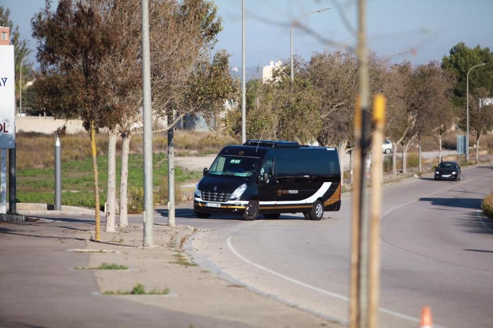 Preparativos en Manacor.