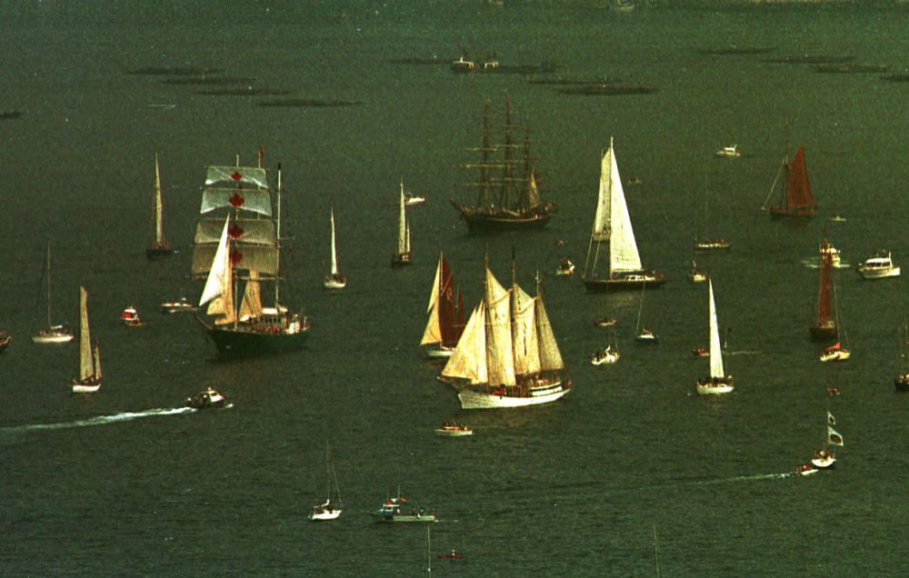 Cutty Sark 1998: el día que la Ría de Vigo se vist