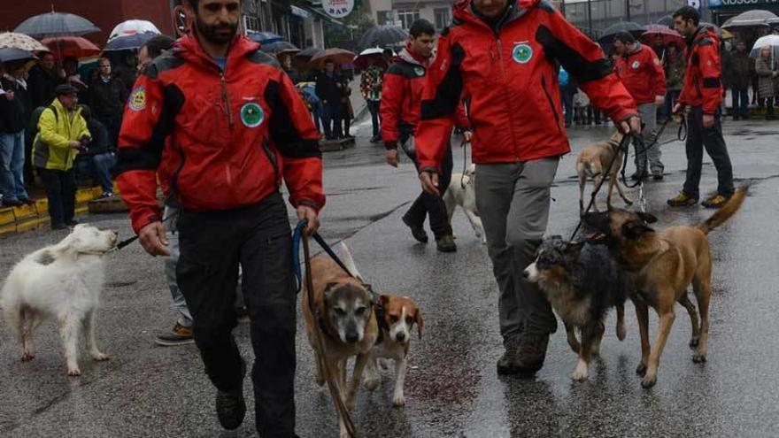 &quot;Somos una referencia nacional&quot;, subraya la Unidad Canina de Rescate