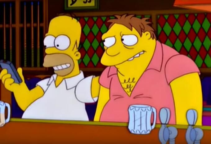 Escena de 'Los Simpson'