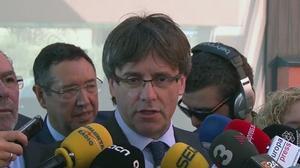 Puigdemont: Una bufetada catalana ha impedit que Rajoy sigui president.