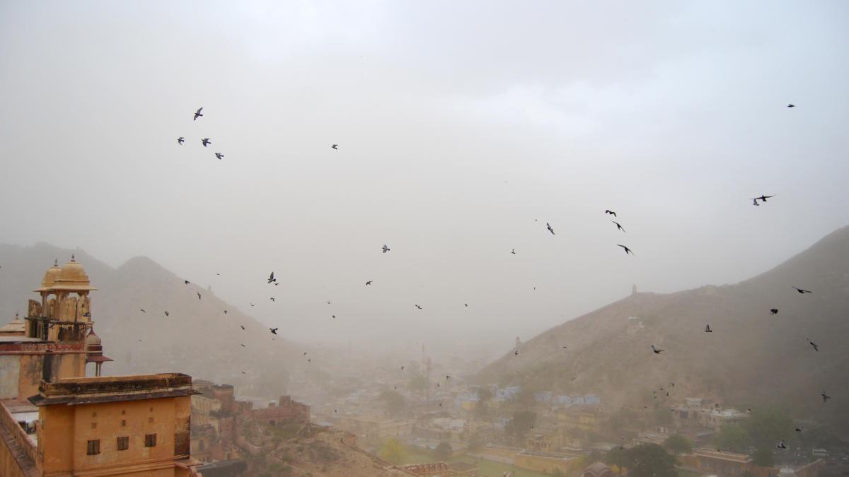 Jaipur: la tormenta de arena