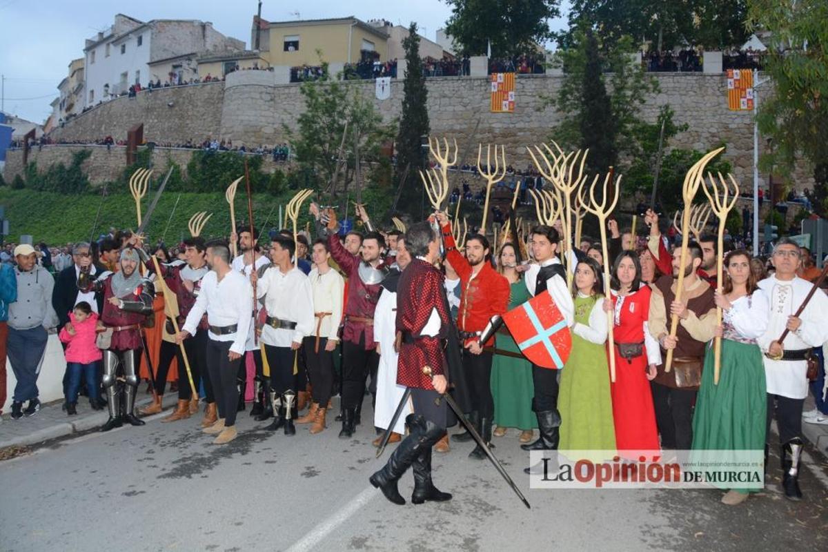 Acto de La Invasión Fiestas del escudo Cieza 2017