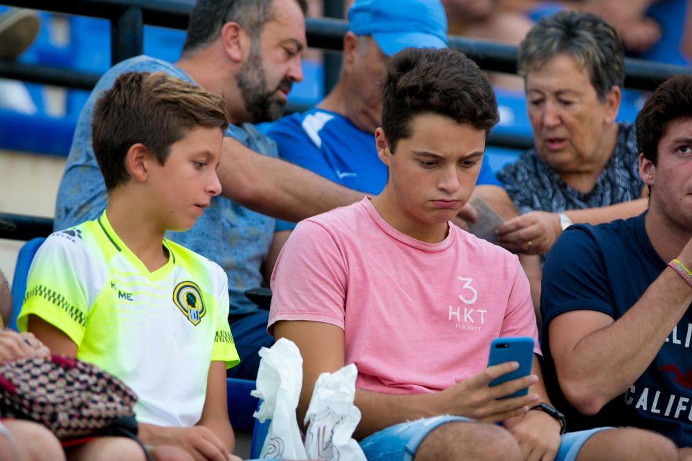 El Hércules genera dudas en su puesta de largo en el Rico Pérez al verse superado por el Villarreal B