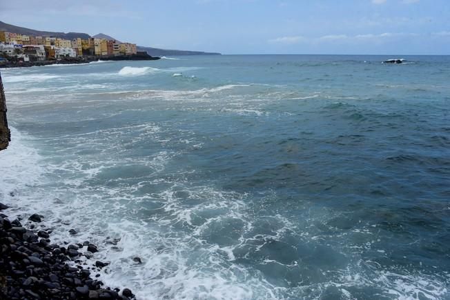 Pleamar en la zona norte de Gran Canaria