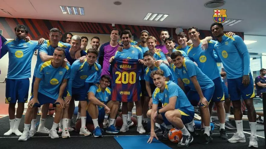 Ferran Torres alcanza los 200 partidos con el FC Barcelona