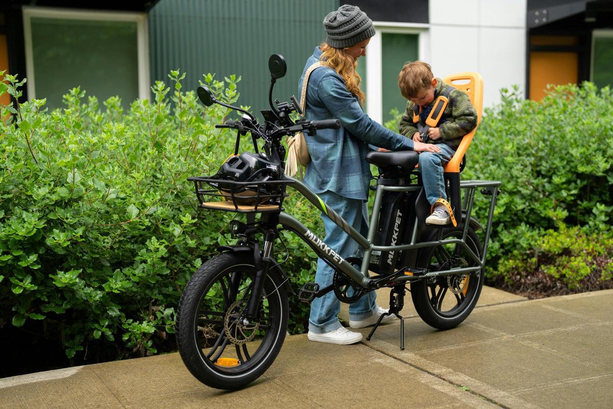 Bici eléctrica de carga para niños