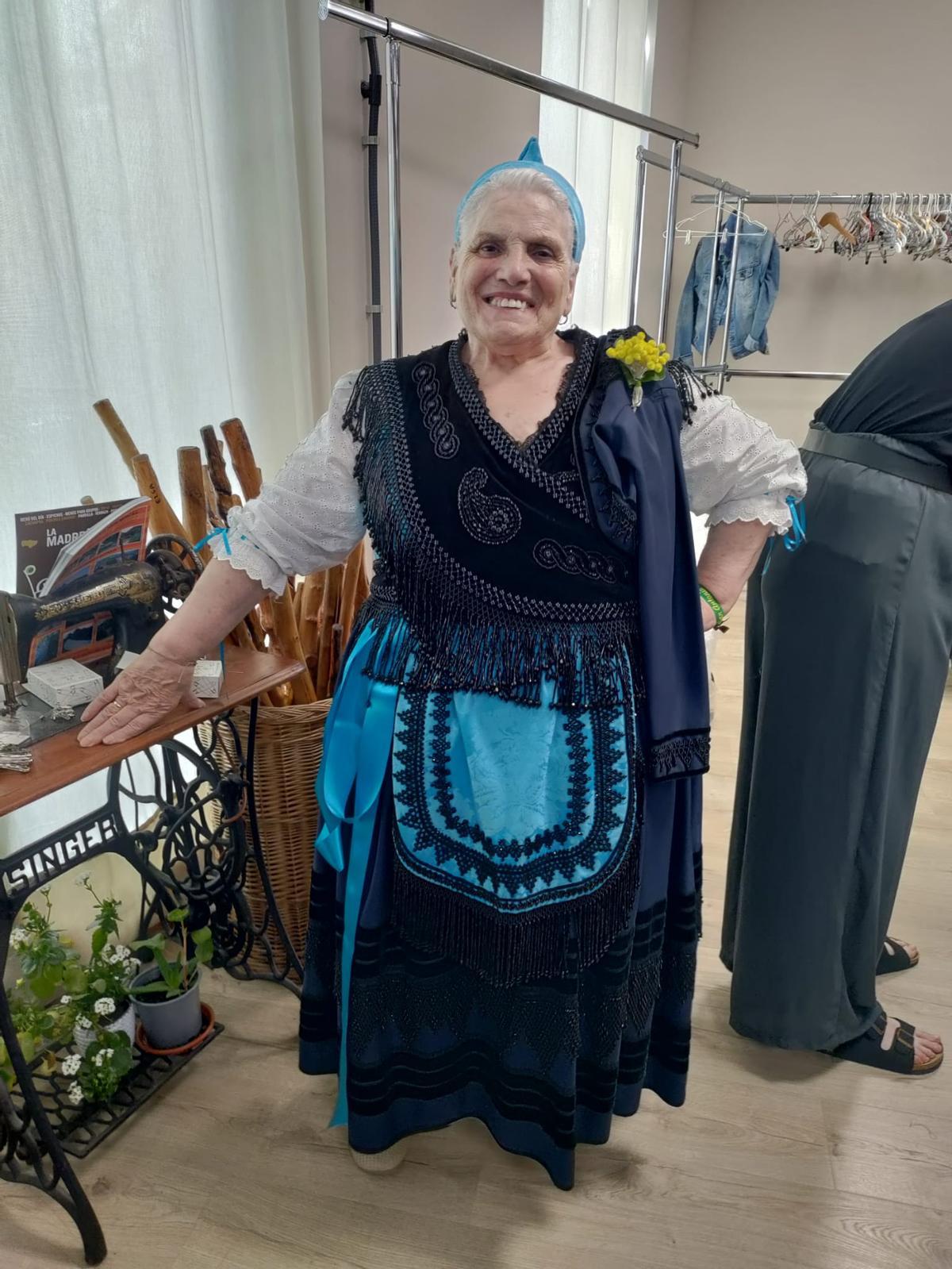 El ritual del traje de aldeana