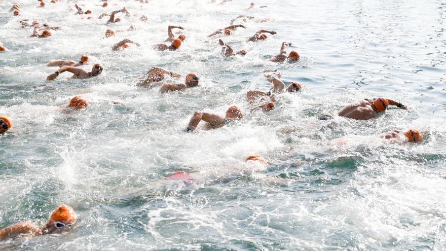 Imagen de archivo de una competición deportiva en La Marina de València.