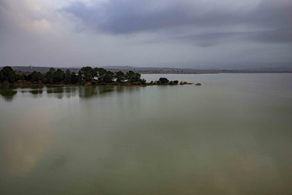 Segundo día del  Temporal Gloria en la Vall d'Albaida, la Costera y la Canal de Navarrés