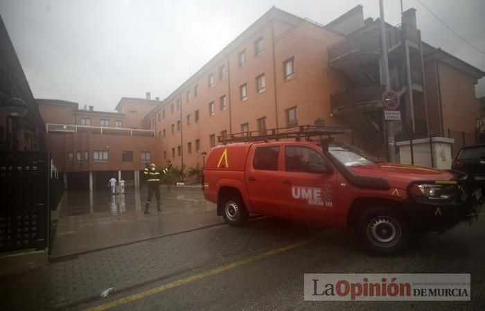 Coronavirus en Murcia: La UME interviene en la res