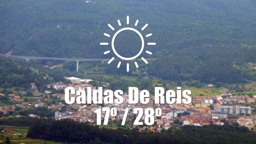 El tiempo en Caldas de Reis: previsión meteorológica para hoy, miércoles 9 de julio