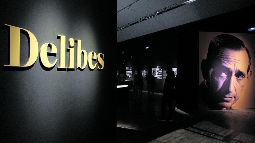 Entrada a la exposición “Delibes”· en la Biblioteca Nacional de Madrid. |