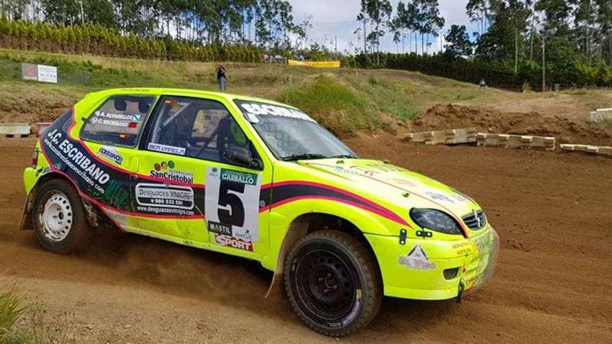 El Citroen Saxo de Cristian Escribano.