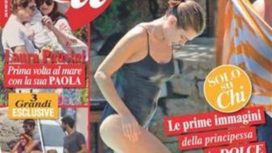 Carlota Casiraghi en la portada de la revista &#039;Chi&#039;.