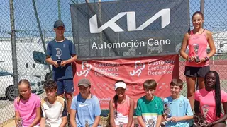 El Circuito Provincial de Tenis triunfa en Almassora