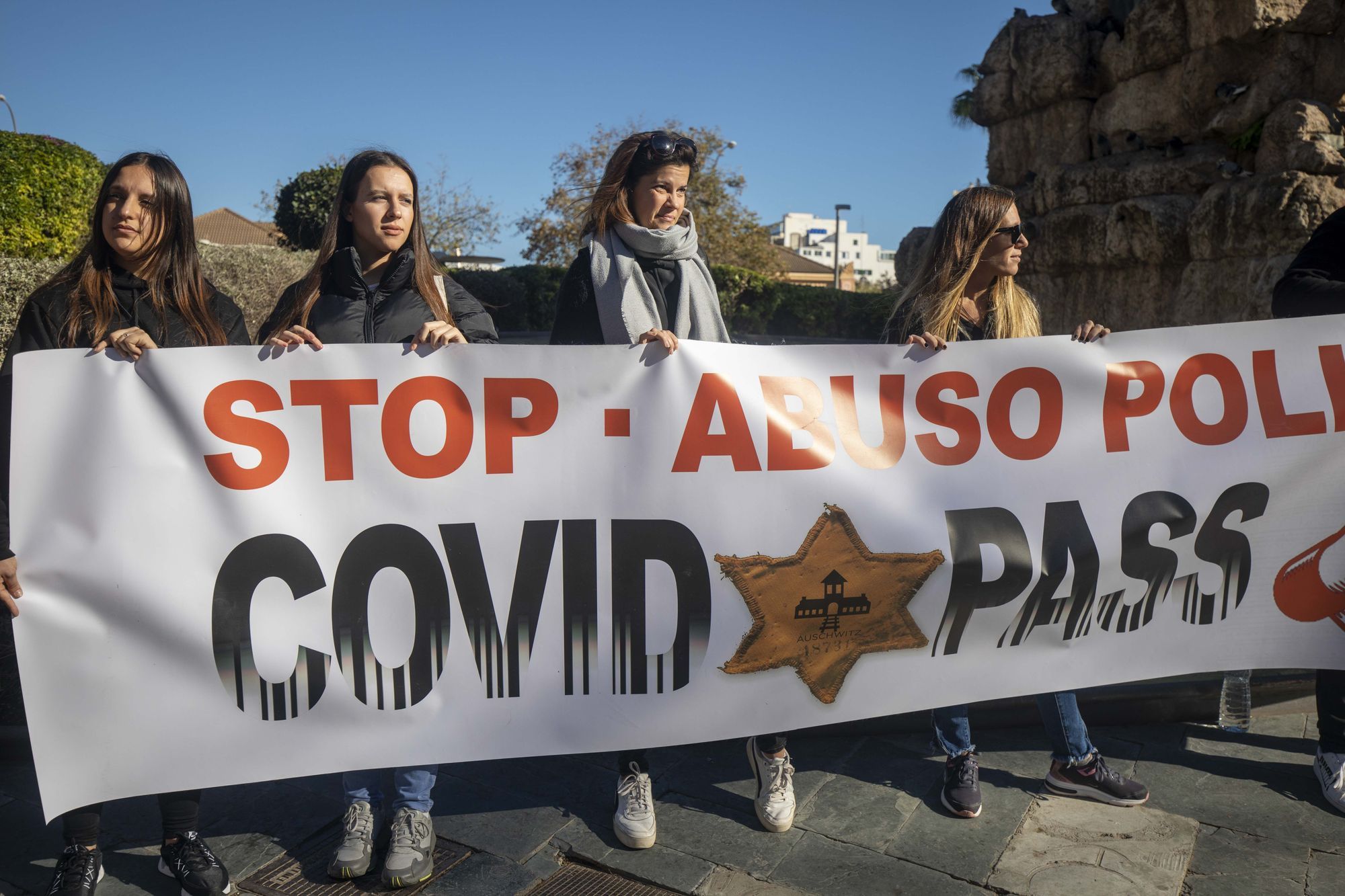 300 Impfgegner protestieren in Palma gegen die 3G-Regelung