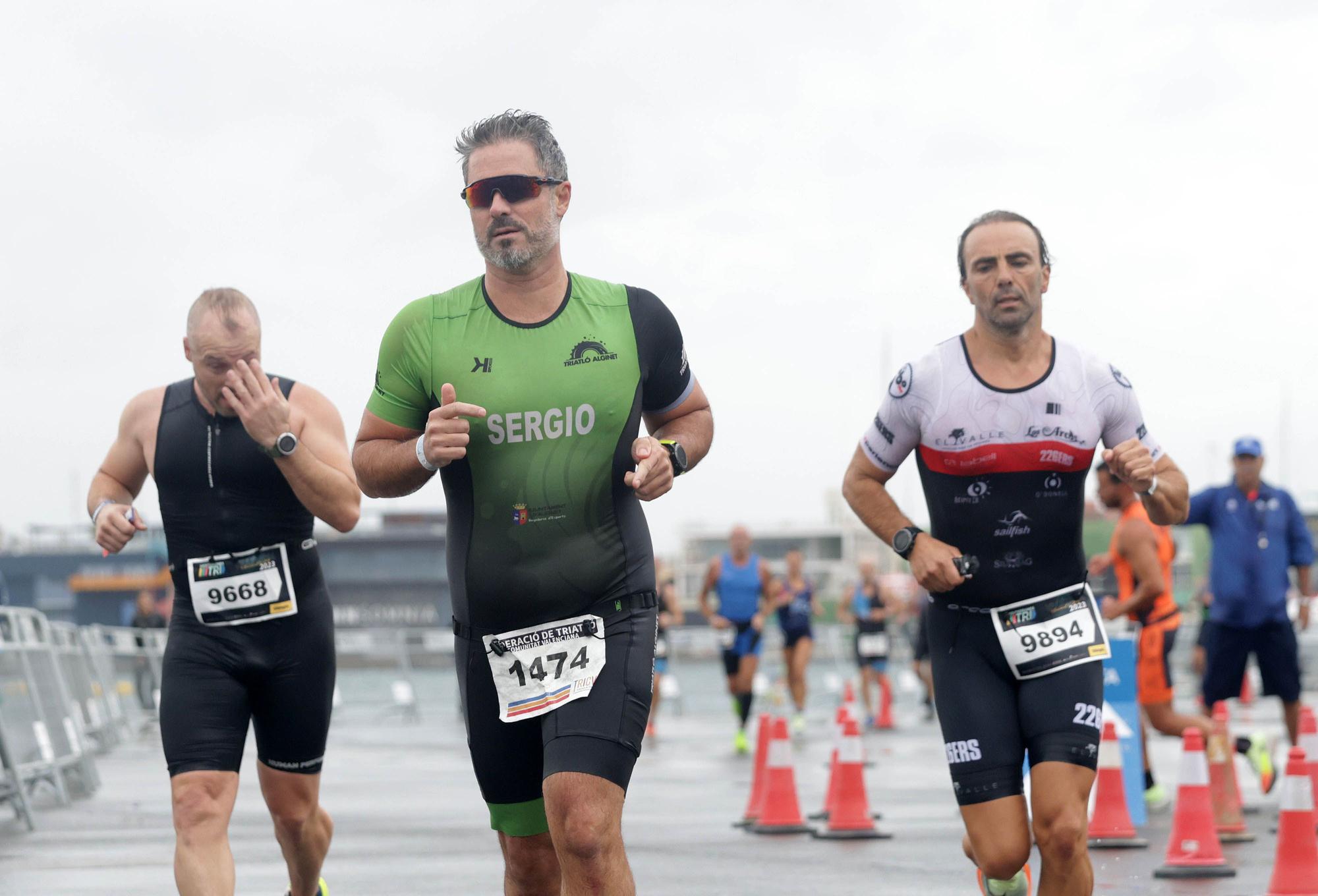 Las imágenes del Triatlon de Valencia en la distancia olímpica