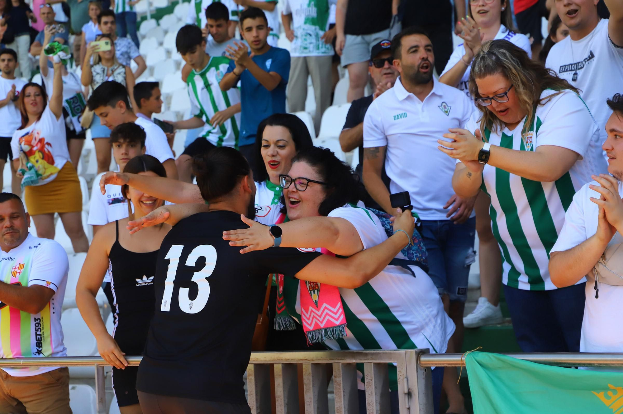 El derbi de play off entre el Córdoba B y el Ciudad de Lucena, en  imágenes