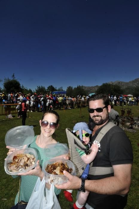 Fiesta del Corderu en Prau L.lagüezos