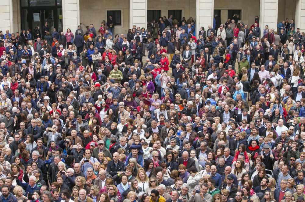 El Encuentro no procesiona en Alicante el Domingo de Resurrección.