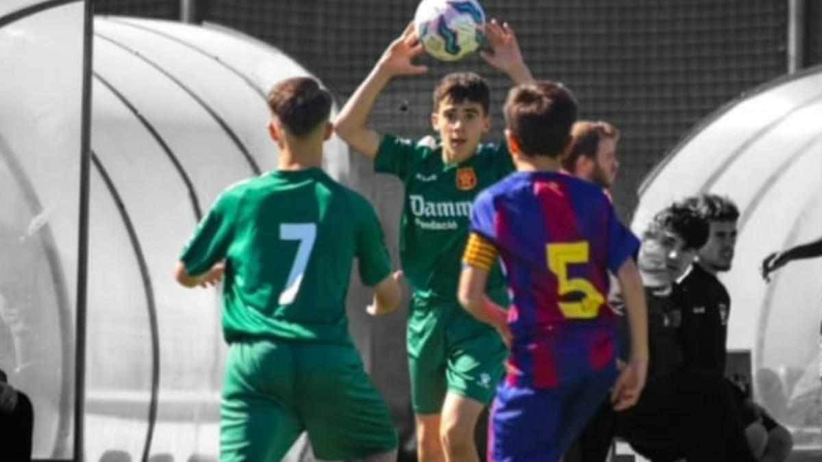 Àlex López jugará en el Sub-14 del Barça