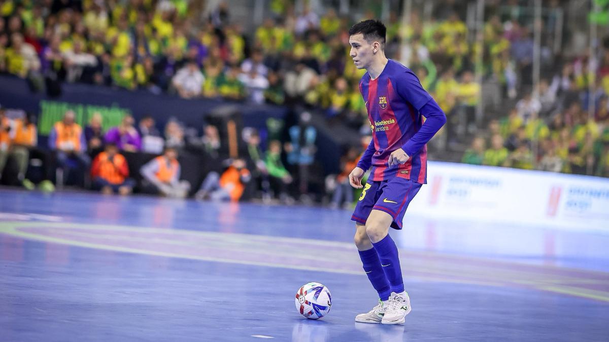 Imagen del Jaén - Barça de la final de la Copa de España