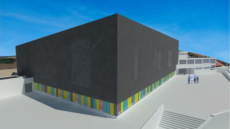 El IMD avanza en la financiación con el Cabildo para la finalización del nuevo pabellón polideportivo del Cono Sur