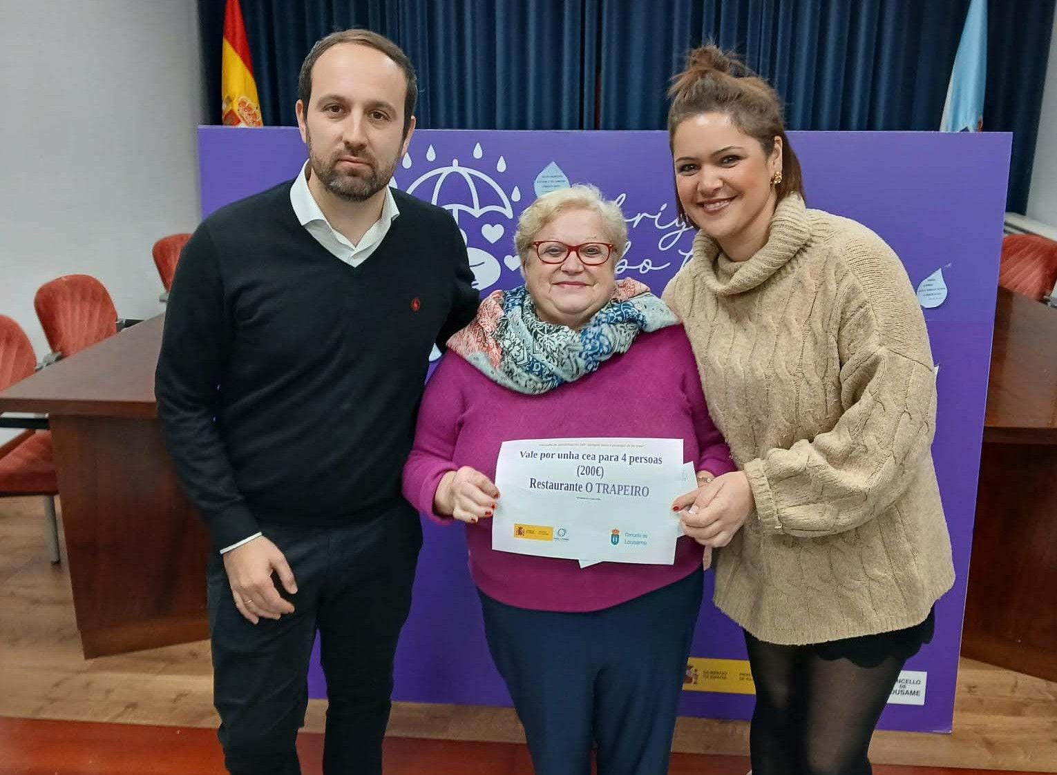 LOUSAME 25N | Lousame premia a colaboración cidadá para fomentar «o bo trato» LOUSAME 25N | Lousame premia a colaboración cidadá para fomentar «o bo trato»