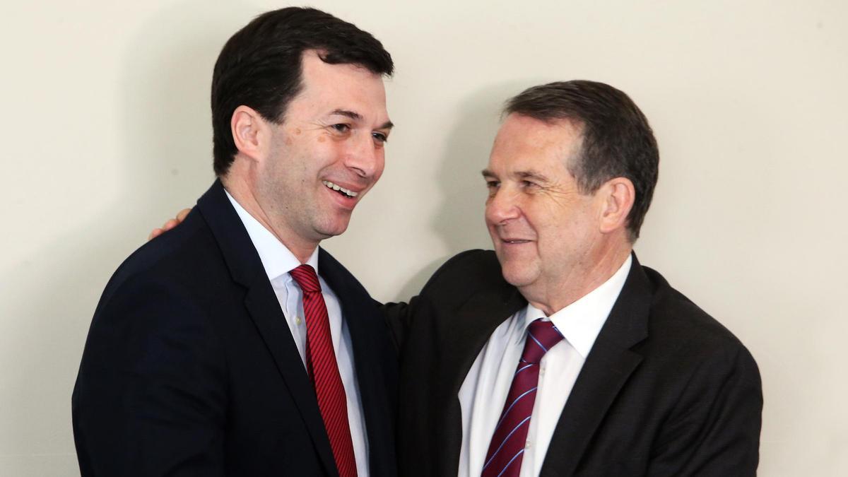 Gonzalo Caballero y Abel Caballero.