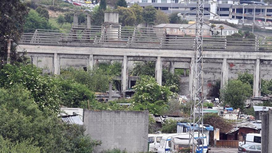 Empieza el desmantelamiento del poblado de A Pasaxe