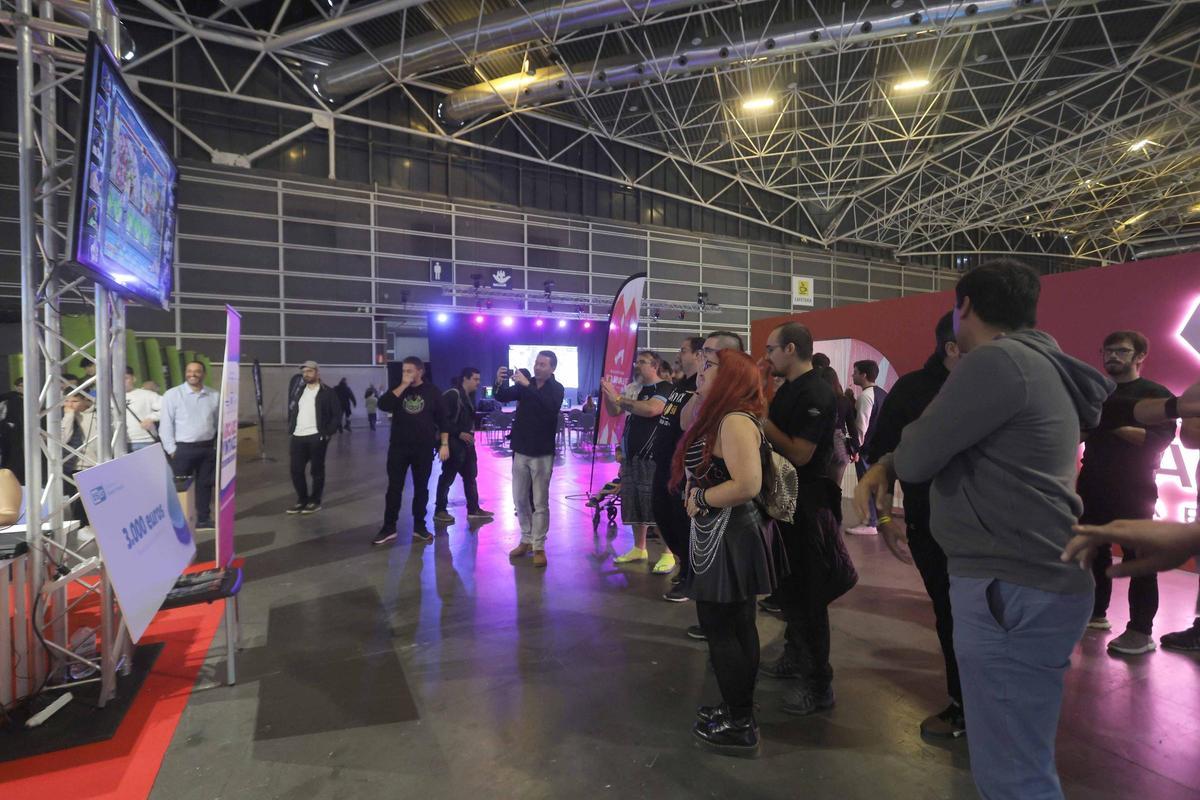 VALENCIA. Feria Valencia. Dreamhack gamers video juegos . Segunda jornada del evento especializado en todo lo referente a la industria del videojuego . VLC