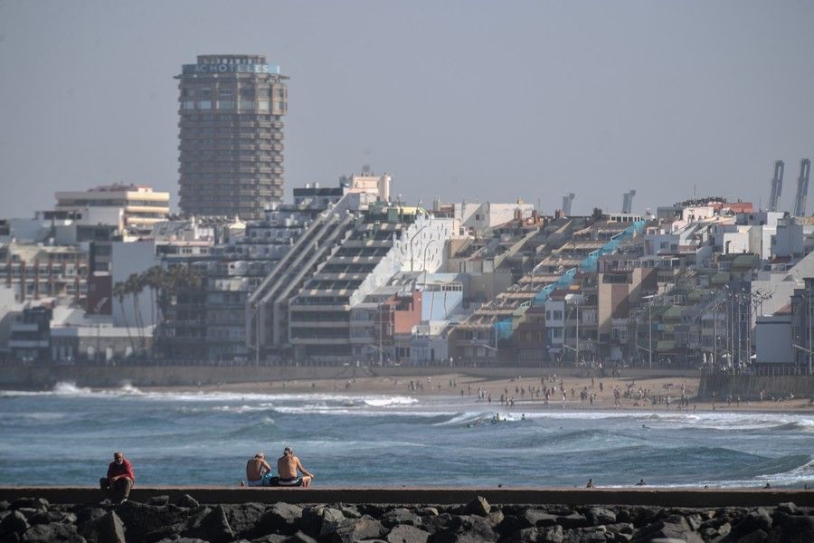 Oleaje en Gran Canaria (15/02/2021)