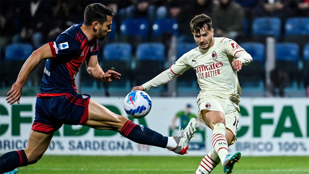 Brahim Díaz juega en el Milan cedido por el Real Madrid