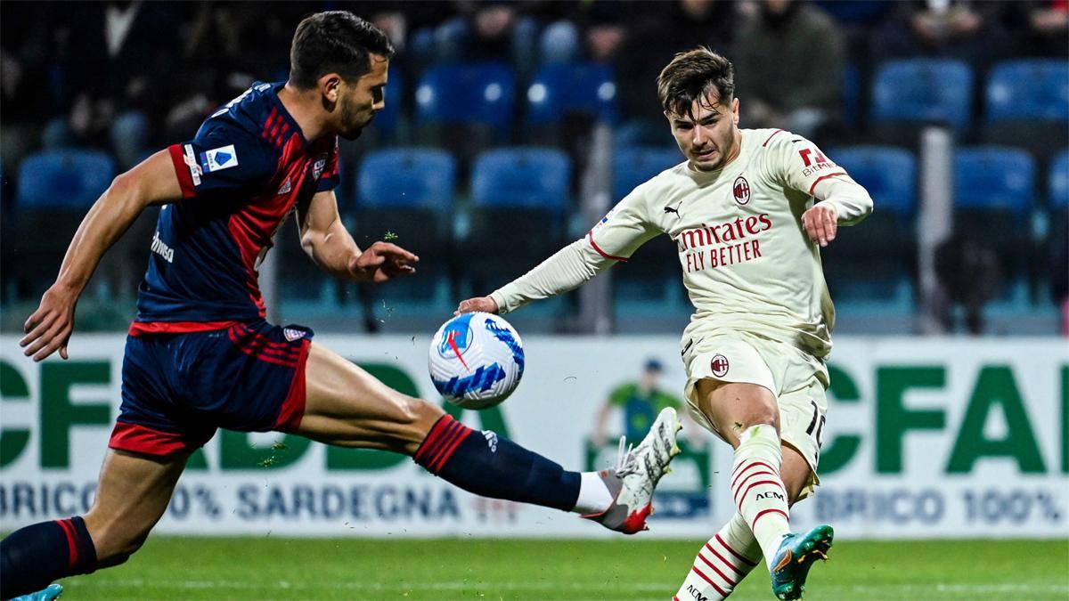 Brahim Díaz juega en el Milan cedido por el Real Madrid
