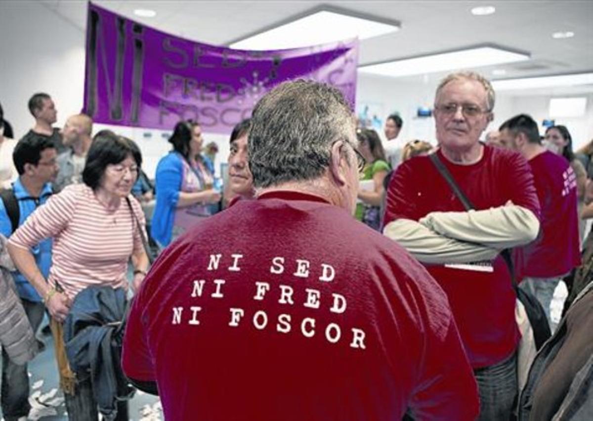 Ocupación 8 Activistas contra la pobreza energética