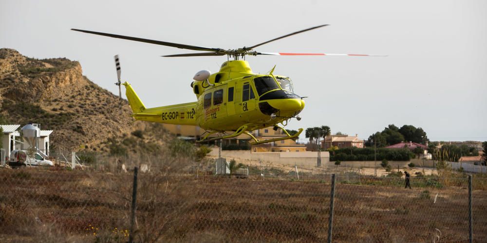 Dos muertos al estrellarse su avioneta en Mutxamel