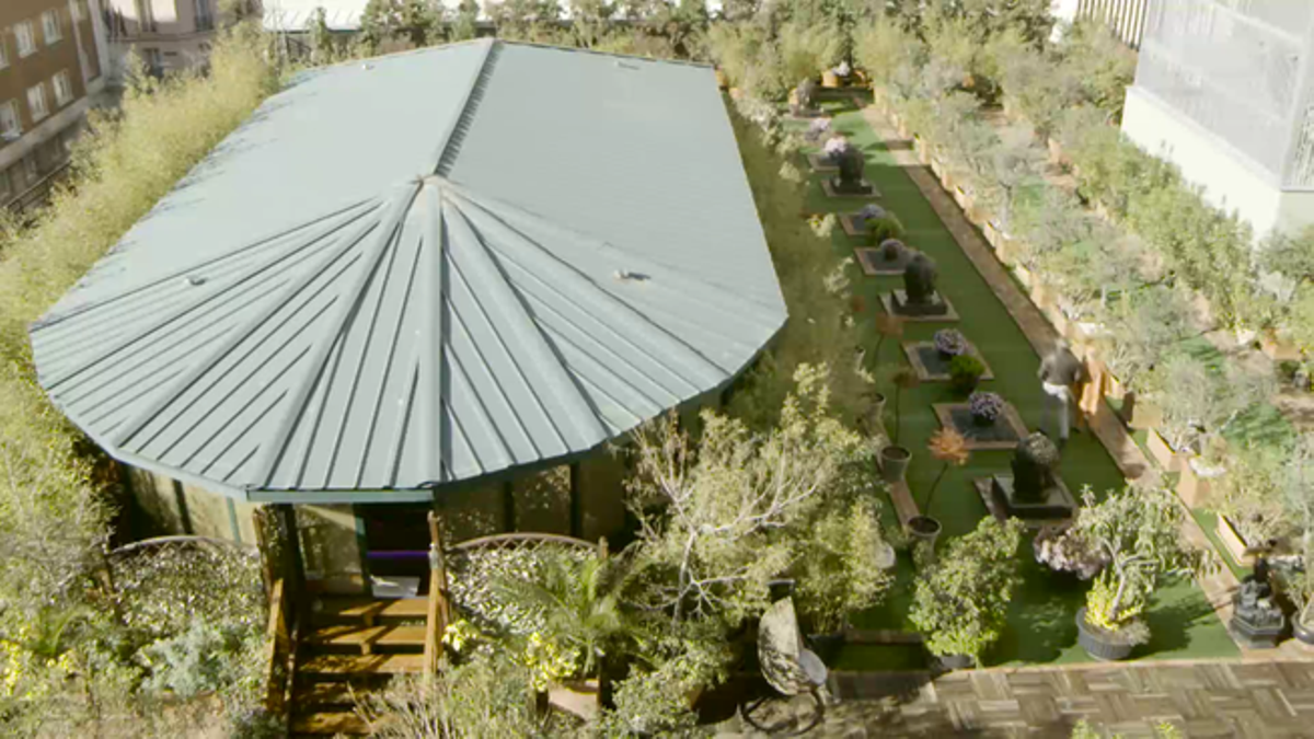 La gigantesca casa de Rappel en Madrid