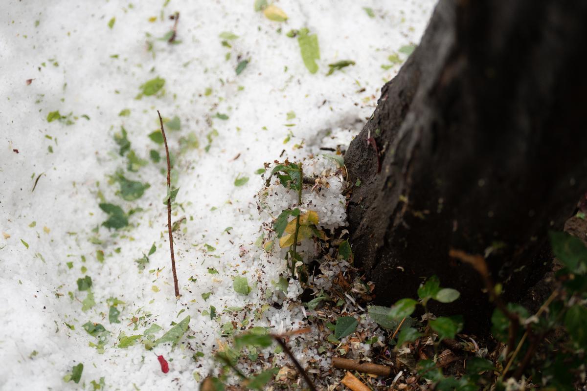 Granizo y tormentas en Barcelona