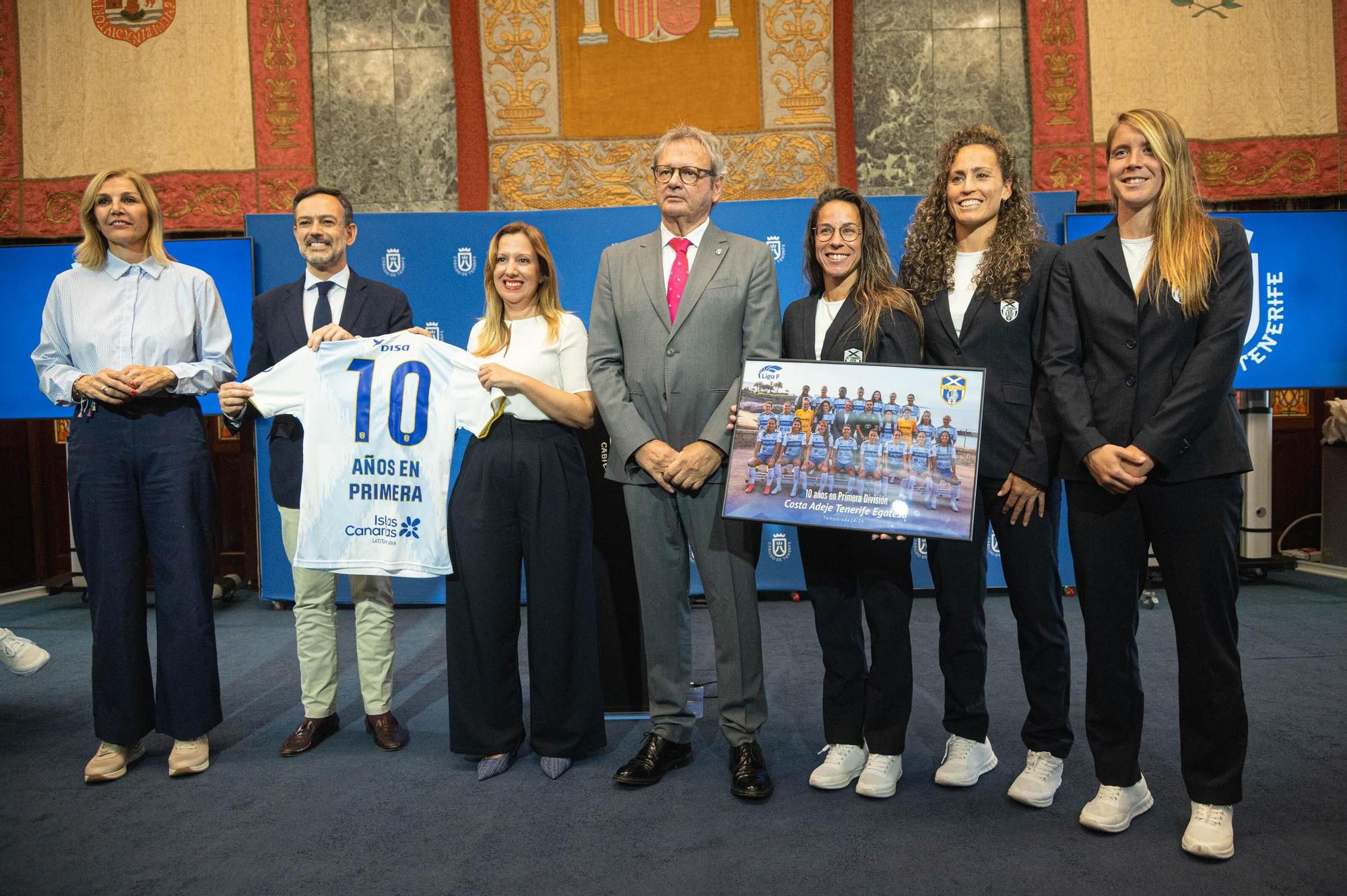 Acto de reconocimiento al Costa Adeje Tenerife