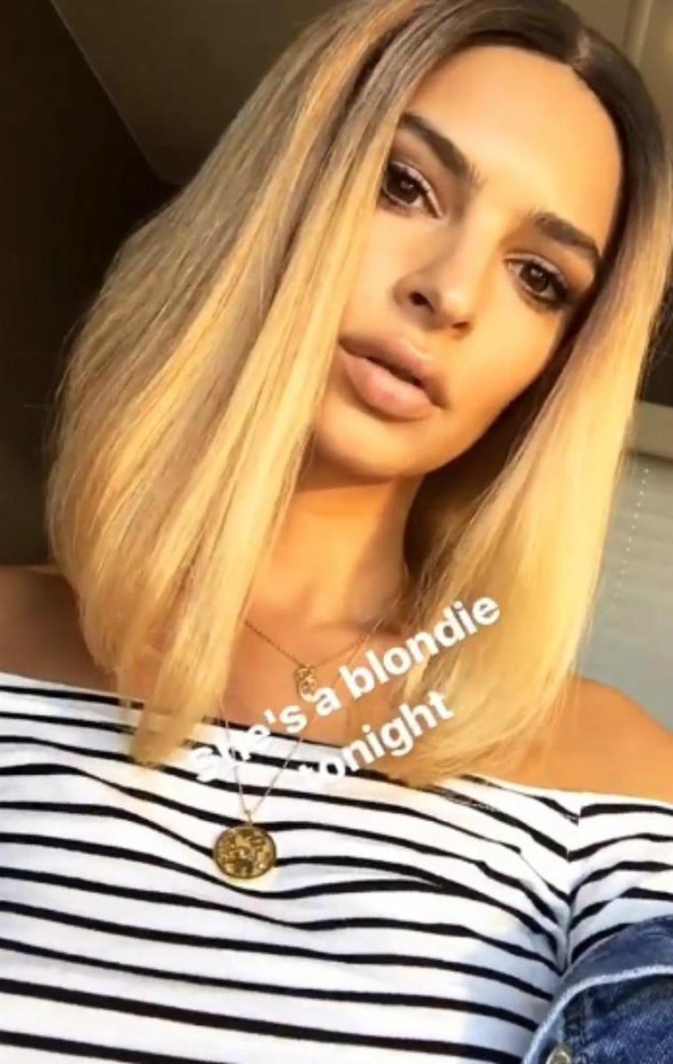 Emily Ratajkowski con rubio californiano