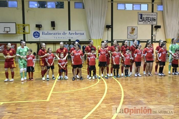 Fútbol sala femenino en Archena: España - Italia