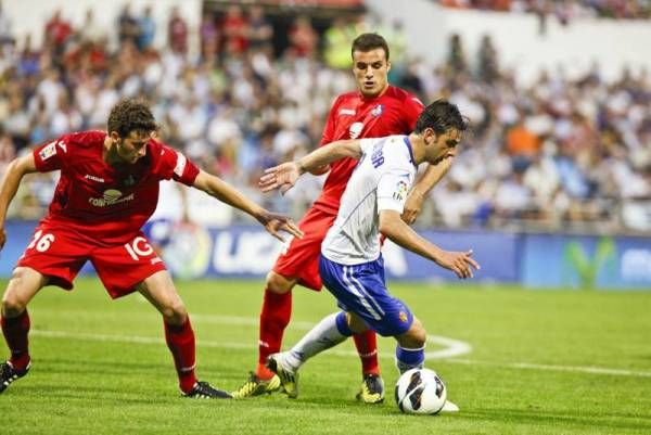 Fotogalería del partido Real Zaagoza-Getafe