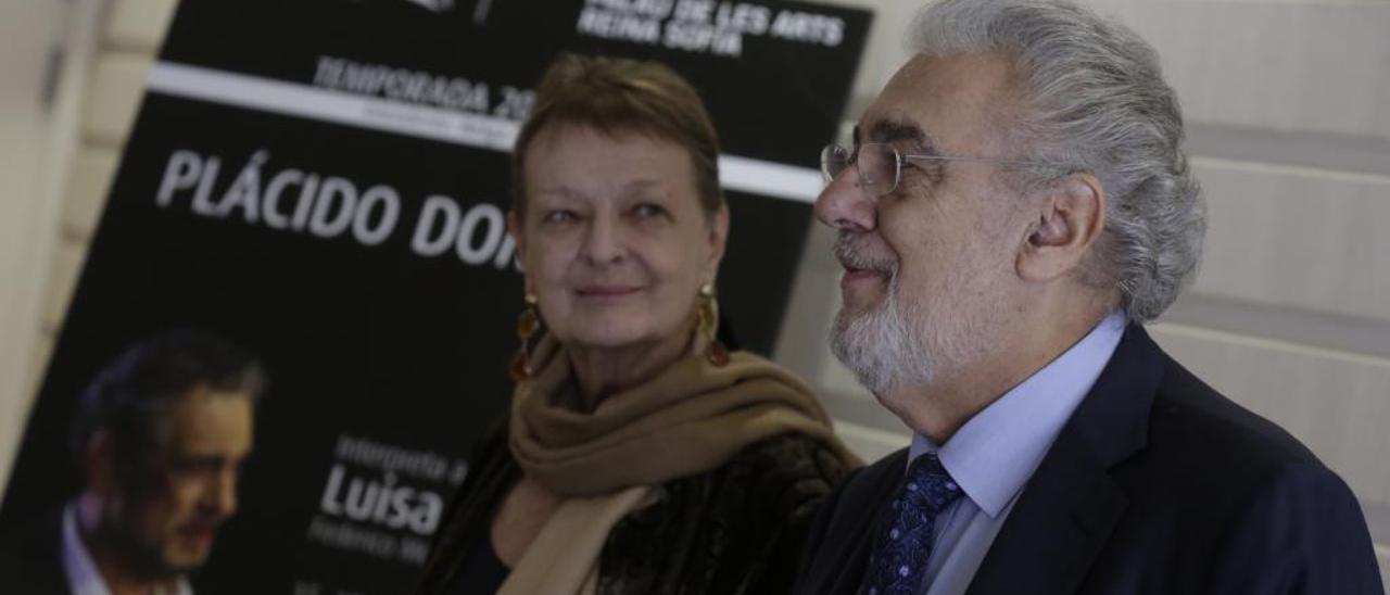 Plácido Domingo: &quot;Les Arts no estaría hoy en pie sin el impulso de Helga Schmidt&quot;