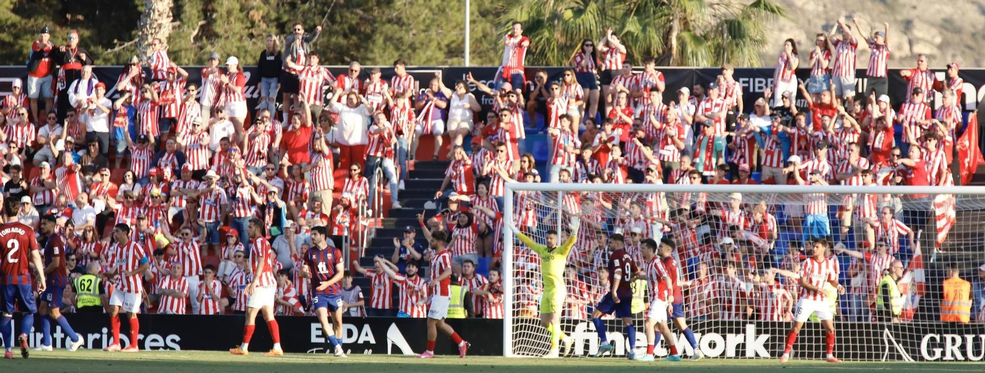 EN IMÁGENES: Así fue el partido entre el Eldense y el Sporting