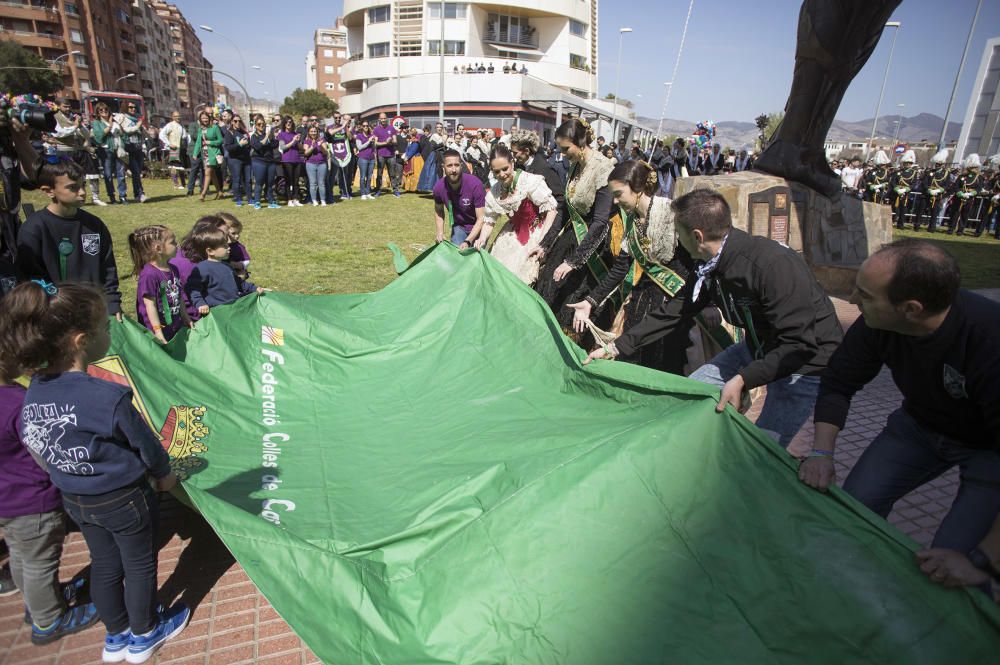 MAgdalena 2019: Imposición del pañuelo al Tombatossal