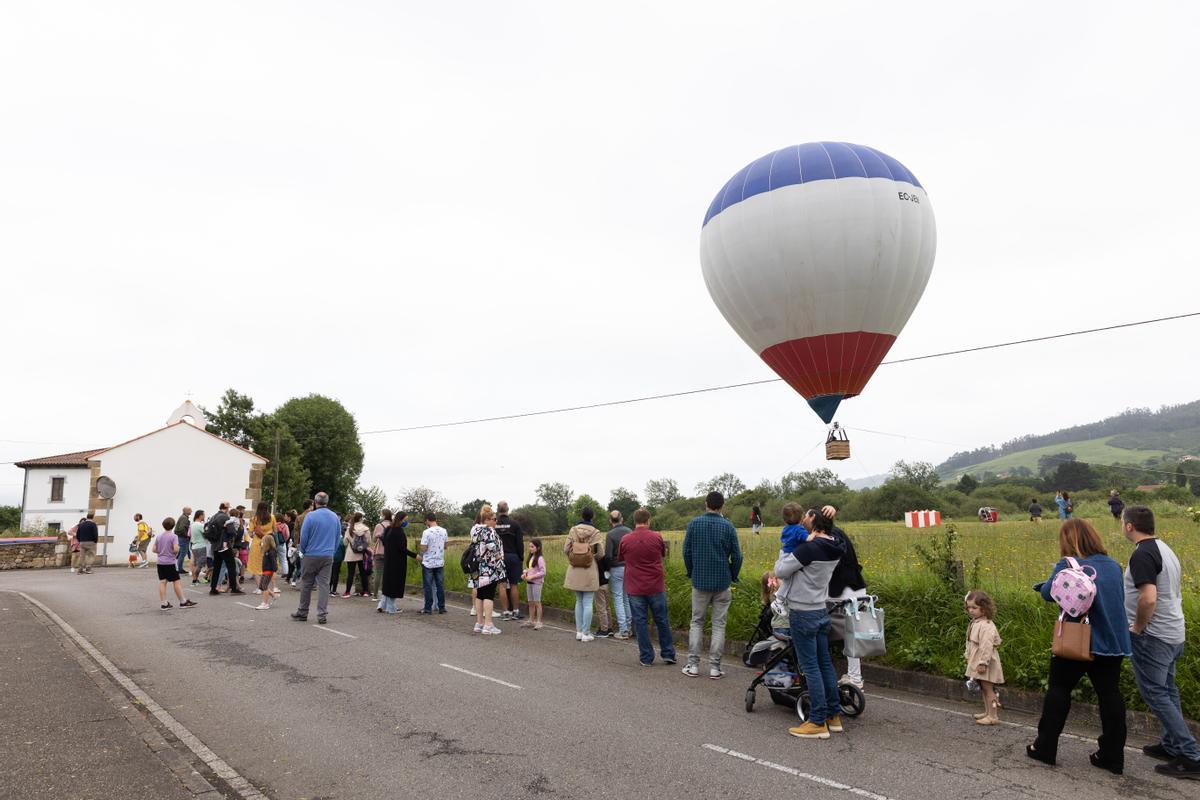 Llenazo en Lugo de Llanera: la jornada en familia desborda las previsiones