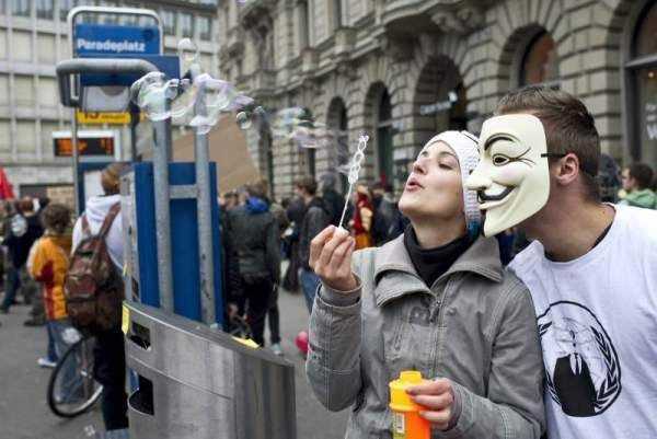 Las imágenes de la protesta global del 15-O